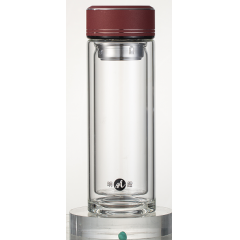 明霞 双层玻璃杯 MX3479-ST350 350ml